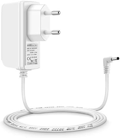 Aukru 6V-Ladegerät Netzteil Ladekabel für Philips Avent SCD505 / 00 DECT Babyphone Eltern und Baby - Einheit(Weiß)