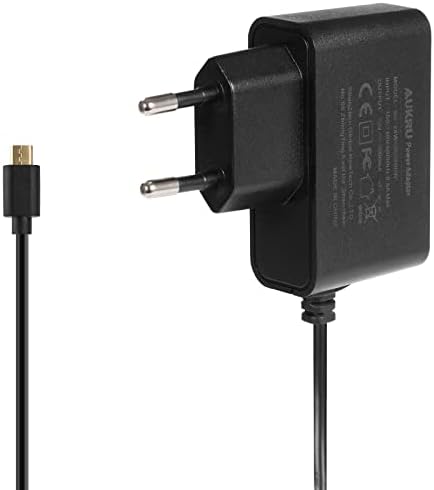 Aukru Micro-USB 5 V 3000 mA Ladegerät Adapter Stromversorgung für Raspberry Pi 3, Pi 2 Modell B und Modell B + (B Plus), Banana Pi